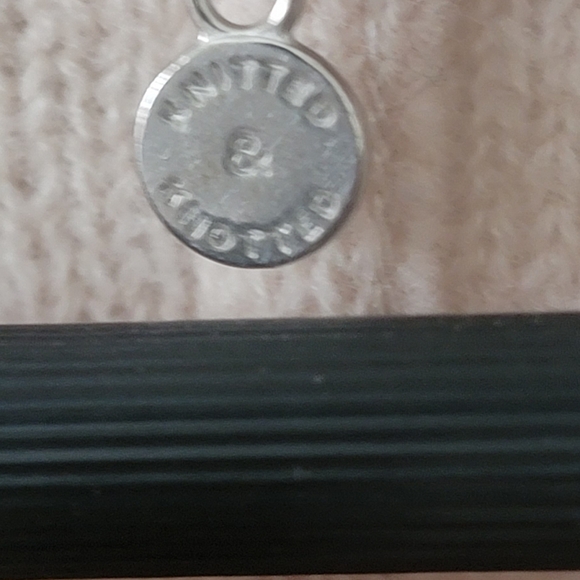 ANTHROPOLOGIE by KNITTED & KNOTTED CABLEKNIT BOILED WOOL BLAZER SIZE SMALL. - Picture 8 of 16